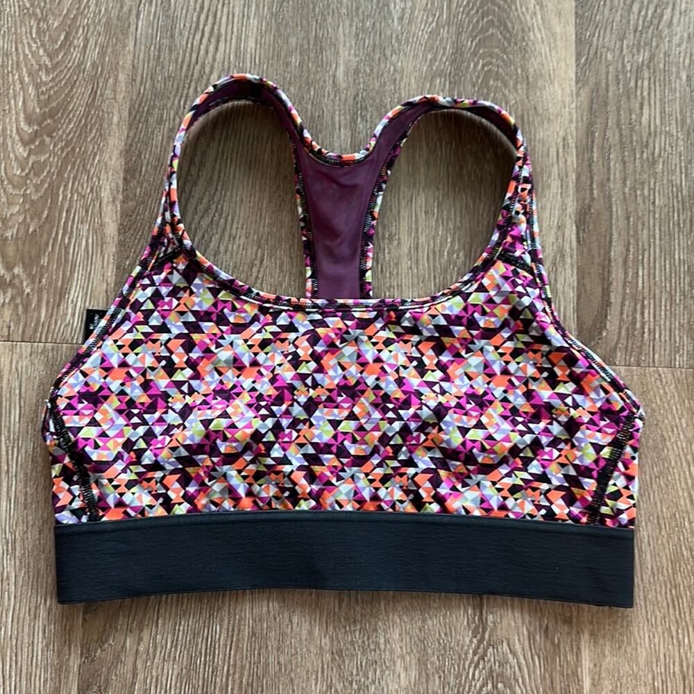 Victoria's Secret VSX Racerback Sports Bra Multi Color Medium Athletic Workout
